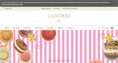 Desktop Screenshot of laduree.fr