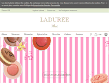 Tablet Screenshot of laduree.fr